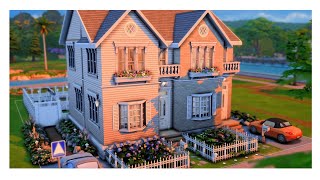 Family Townhouse || Строительство NO CC [The Sims 4]