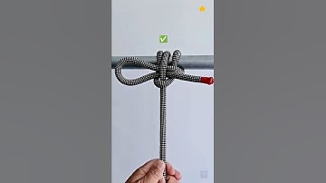 😱Master Rope Knot Techniques - Secure Ties Like a Pro #knot