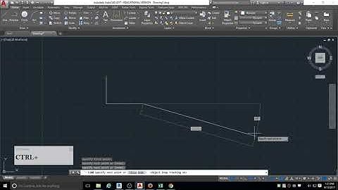 AutoCAD 2017: Polar Tracking