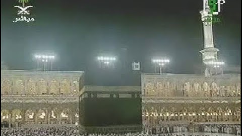 صلاة الفجر للشيخ سعود الشريم عام 1428 سورة التوبه