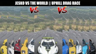 FORZA HORIZON 5 | THE UPHILL DRAG RACE BATTLES CAN ANY CAR DETHRONE THE MIGHTY JESKO IN UPHILL TRACK