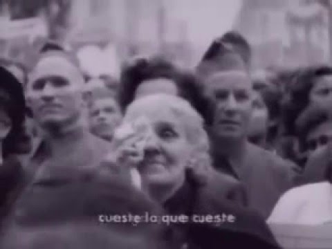 1 de mayo, último discurso de Evita Perón.