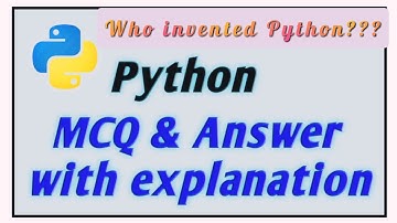Python MCQ & Answer with explanation || Part-1 || Coding with Fun