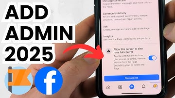 How to Add An Admin on Facebook Page - 2025