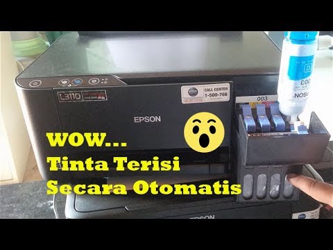 How to Refill Ink in EPSON L3110 - Cara Mengisi Tinta Epson L3110