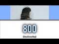 Aimer - 800 Lyrics Video [KAN_ROM] (full lyrics video) #aimer