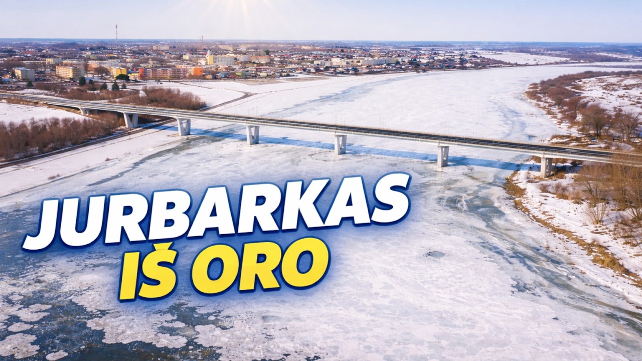 Nuostabus Jurbarkas iš Oro – Pasivaikščiojimas po Miestą