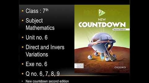 Direct and Inverse Variations. Part 2.