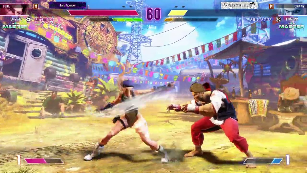 SF6 ▰ LUKE  vs CAMMY ▰ High Level Gameplay