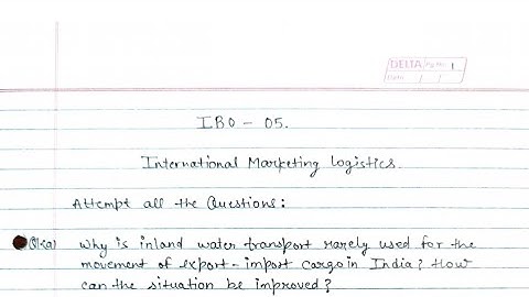 IBO 05 solved assignment 2022-2023 | IBO 05 solved assignment in English 2022-23 | IBO 05 PDF