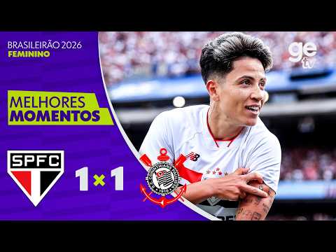 Brasileiro Women: São Paulo Women vs Corinthians Women