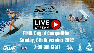 2022 SINGHA IWWF World Cable Wakeboard & Wakeskate Championships - Day 6