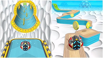 Going Balls Super Bonus Level 35 vs Epic Challenge Gameplay Android, iOS