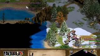 Age of Empires 2 - Atila el Huno, Misión 1: Truco para conseguir más recursos y tropas