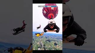 Normal Sky Dive v/s Last Moment 😱🥶 #trollface #skydiving #respect #troll