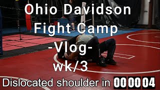Ohio Davidson Fight Camp Vlog Week 3