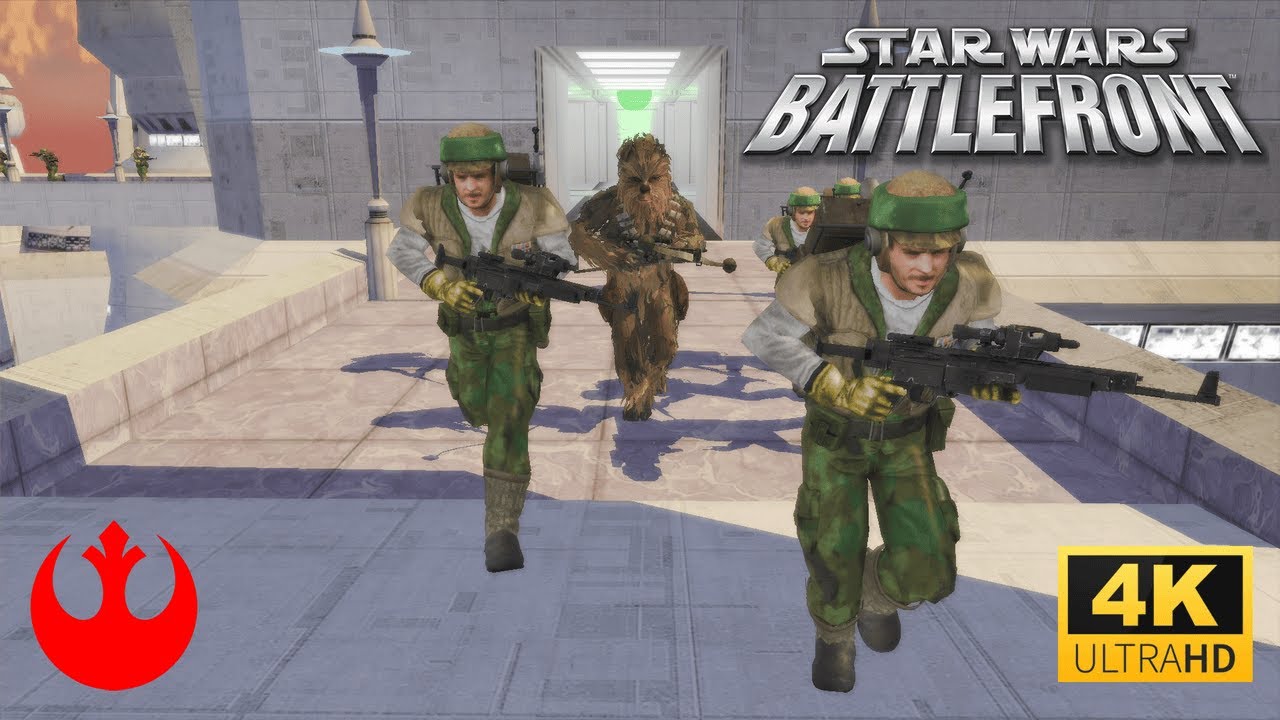 Star Wars Battlefront 2004 Antstafer's Enhanced Gameplay & Graphics mod -Bespin cloud city  - Rebels