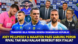 Download Lagu SEGERA DIUMUMKAN KEPUBLIK❗JOEY \u0026 MAARTEN PAES RESMI GABUNG😱RIVAL BEREBUT BEK ITALIA😂BERGUINHO OUT❓ MP3