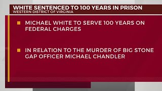 Man sentenced to 100 years for killing Big Stone Gap police officer