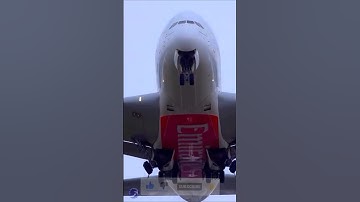 Why does the A380 only use reverse thrust on the No. 2 and 3 engines?