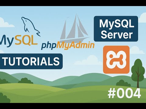 #004 CREATING TABLES USING PHPMYADMIN SQL