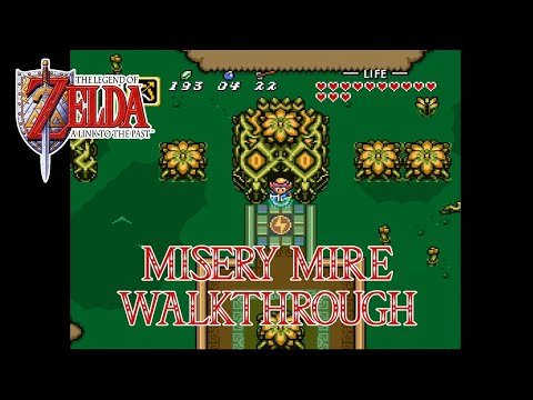 Misery Mire Dungeon Walkthrough - The Legend of Zelda A Link to the Past