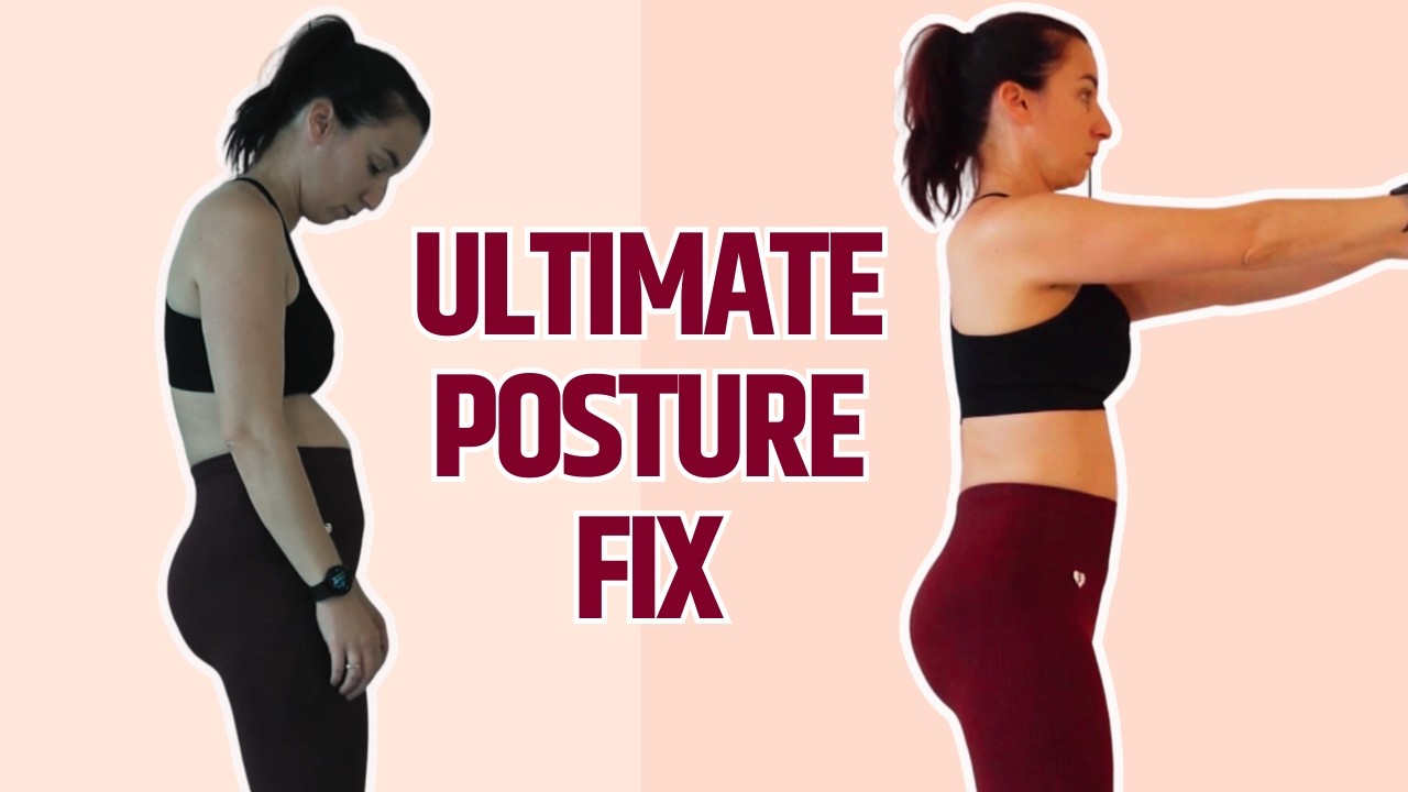 Fix Your Posture and Heal Diastasis Recti | 6 Minute Daily Stretch Routine