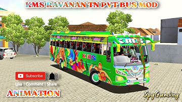 NEW KMS RAVANAN BUS MOD | ANIMATIONS | | BUSSID V3.7.1 | | SPG GAMING | | PEPPER BUCKET |