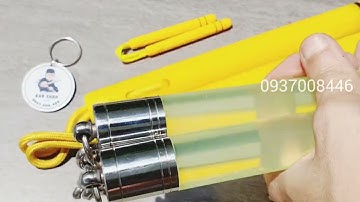 côn nhị khúc Silicon siêu bền #kanshop nunchaku