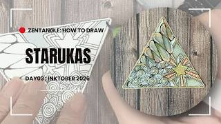 Details Zentangle Inktober 2026 — Day 03: STARUKAS News