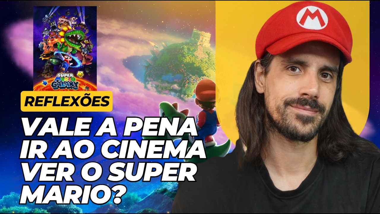 O QUE ACHEI DO NOVO FILME DO SUPER MARIO? - YouTube
