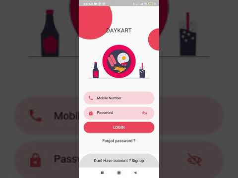 DELIVERY APP LOGIN