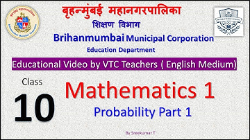 Class 10 Mathematics 1 L 5 Probability by BMC VTC Teacher  Sreekumar T