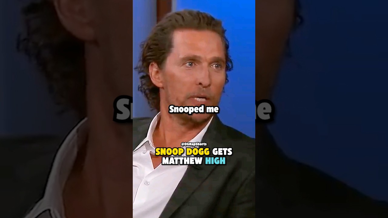 Snoop Dogg Got Matthew McConaughey High 😂