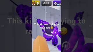 Bro was trying to rage bait me with riot shield