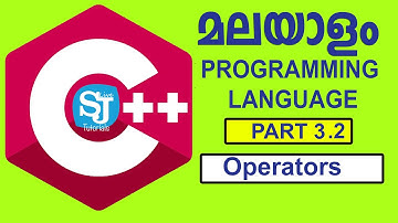Operators in C++ programming Language  part 3 | Malayalam C++ Programming Language