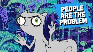 People Are The Problem Foamy The Squirrel