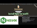 macOS Nginx Setup: Install, Configure, and Run Nginx Like a Pro