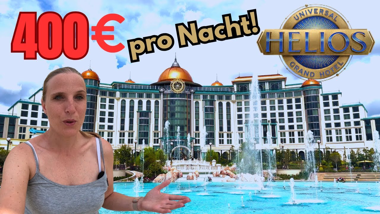 Wir testen das TEUERSTE und NEUSTE Hotel im Universal Orlando Resort - Helios Grand Hotel Review