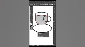coffee cup icon in Adobe Illustrator CC for beginners