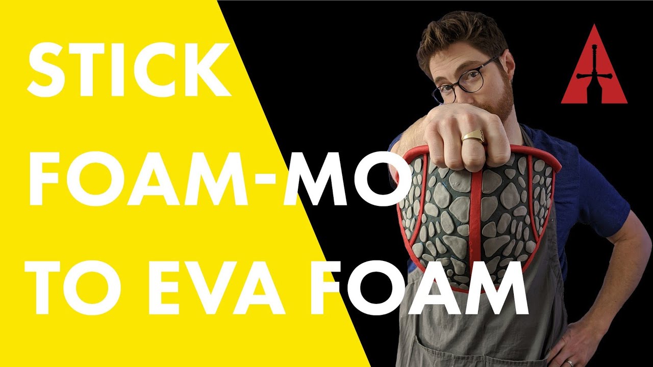 Best way to stick foam clay to EVA foam Cosplay Quick Tip Clip