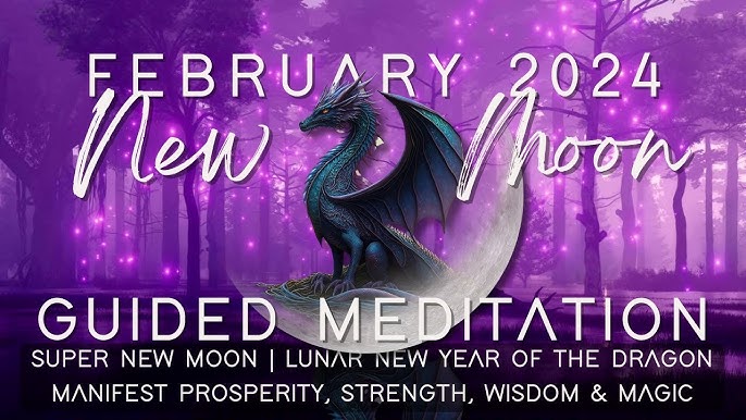 Full Moon Meditation February 2024 I Moon in Virgo I Healing Meditation 💕  