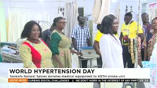 World Hypertension: Sankofa Natural Spices donates medical equipment to KBTH stroke unit - Dwadie.