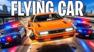 I Became a Getaway Driver in Flying Cars on GTA 5 RP