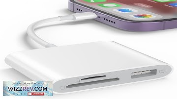 SD Card Reader for iPhone Memory Card Reader with USB Camera Adapter