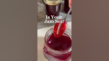 Is Your Jam Set?? #jam #jelly #canning #lifeatthenest