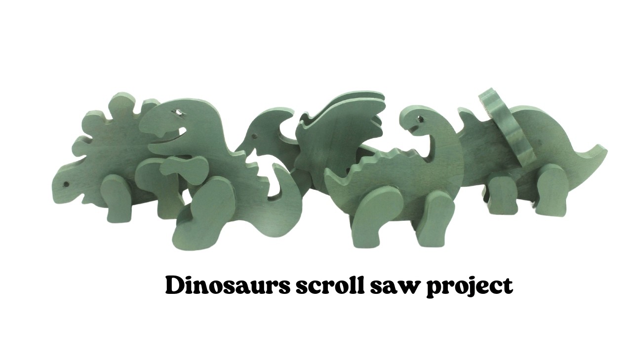Create STUNNING Dinosaurs with Your Scroll Saw like a PRO!