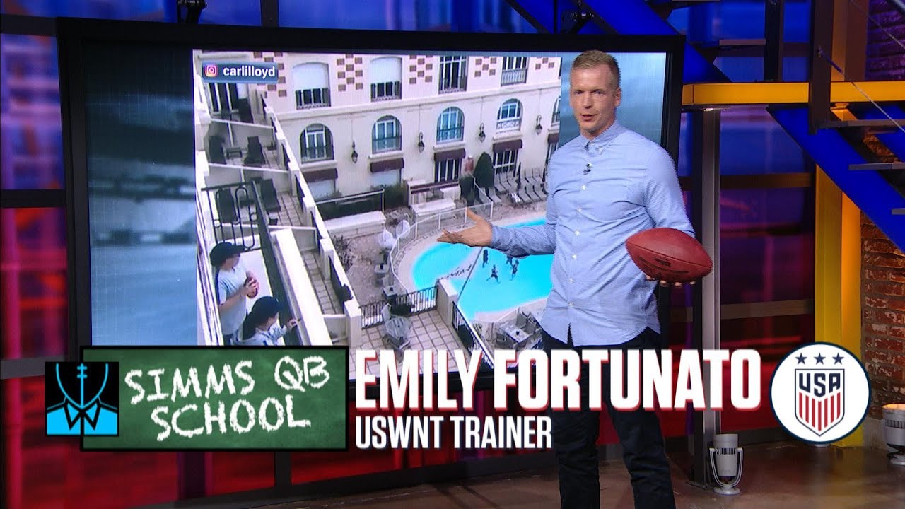 nbc sports network gold Chris Simms QB School: USWNT's Emily Fortunato | Chris Simms Unbuttoned | NBC Sports