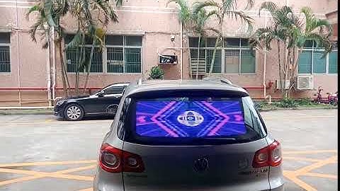 Dreamistar car rear window led display case