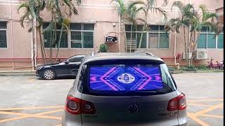 Dreamistar car rear window led display case